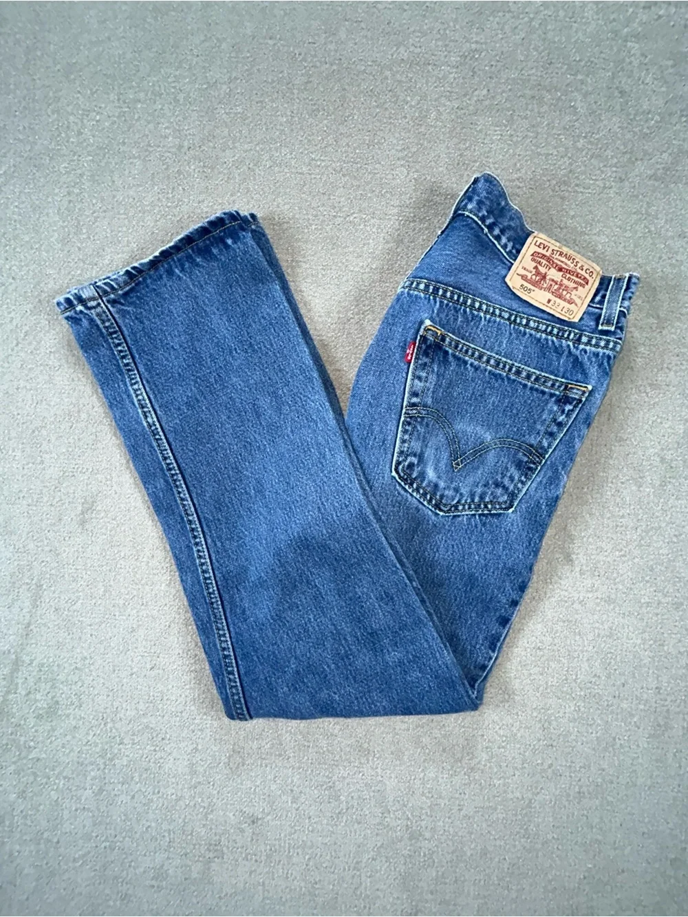 Vintage Y2K Levi’s 505 Regular Fit Zip Fly Jeans